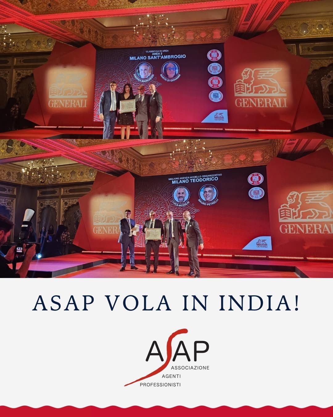 ASAP Vola in India - Gara Agenti 2024
